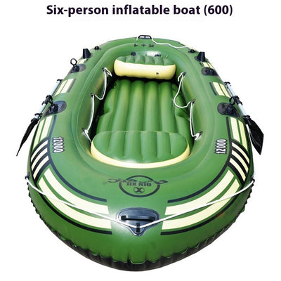 Bote de Pesca Reforzado para Dos a Cinco Personas - Kayak Resistente para Aventuras Acuáticas - Image 11