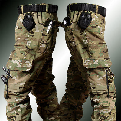 Traje de Trabajo Camuflaje Hombre Otoño Invierno - Camisa Resistente al Desgarro y Overol Deportivo - Image 4