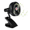 Ventilador Portátil Recargable USB con Pinza Silencioso 4 Aspas - Ventilador para Cochecito Bebé