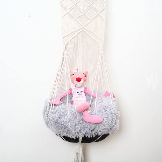 Columpio Macramé Artesanal para Mascotas - Disponible en Cuatro Estaciones - Image 5