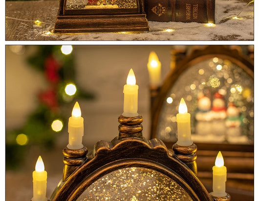 Lámpara Linterna Navideña de Cristal Portátil para Decoración - Image 18