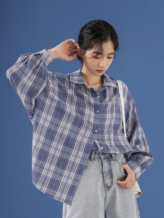 Camisa Cuadros Púrpura Salt - Image 4