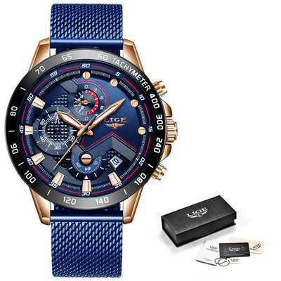 Reloj para Hombre con Malla Metálica - Image 2