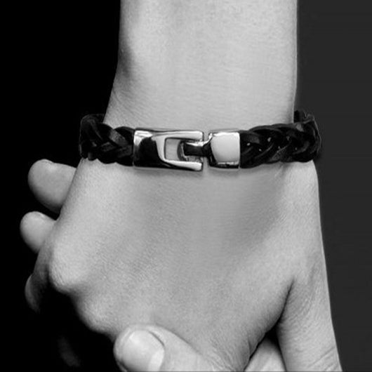 Pulsera Artesanal de Cuero Estilo Vintage - Image 2