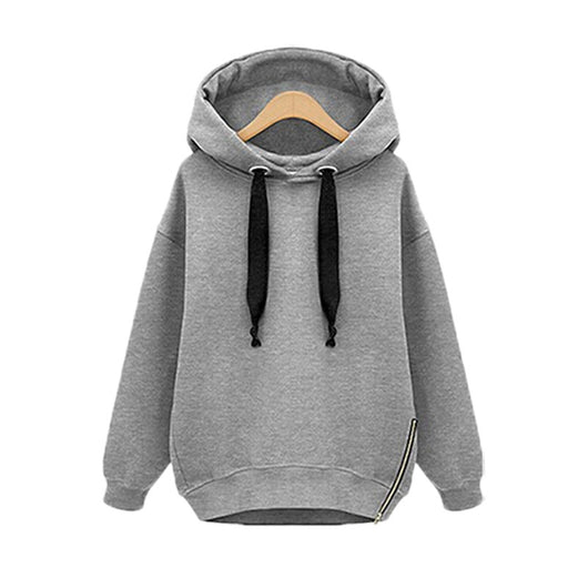 Sudadera Mujer con Capucha Suelta y Manga Larga - Image 2