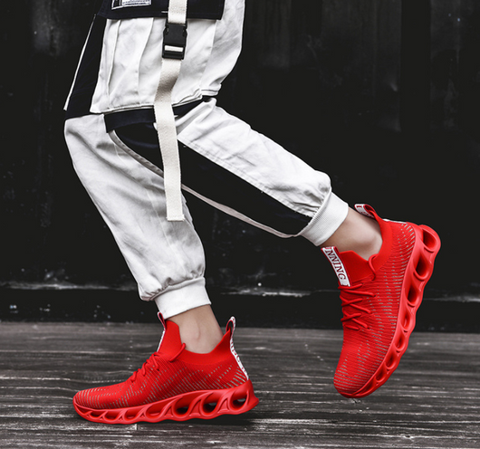 Zapatillas Running Tejidas Huecas con Tecnología Aérea - Image 8