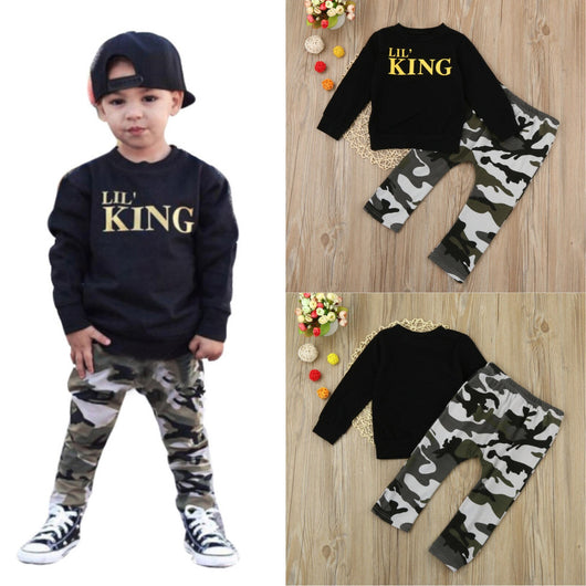Conjunto KING Estilo Camuflaje