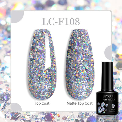 Set de 184 Colores de Esmalte Gel Profesional con Base y Top Coat Sin Lavado - Image 9