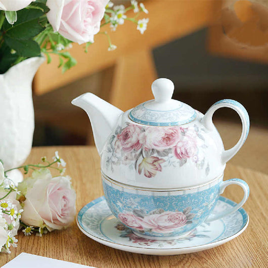 Juego de Tetera Cerámica Británica para Té Artesanal - Image 4