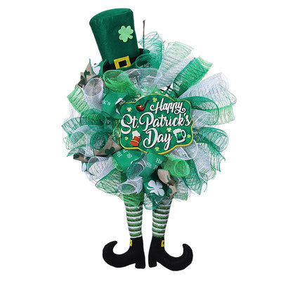 Decoración Festiva Irlandesa - Muñeca sin Rostro para Puerta y Árbol Navideño - Image 5