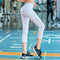 Pantalones Cortos de Yoga Fitness con Costuras de Malla