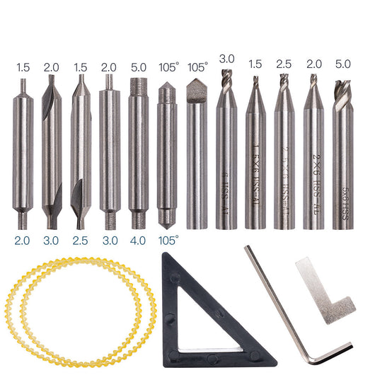Kit de Repuestos para Fresadora Vertical - Fresas de Desgaste Industrial
