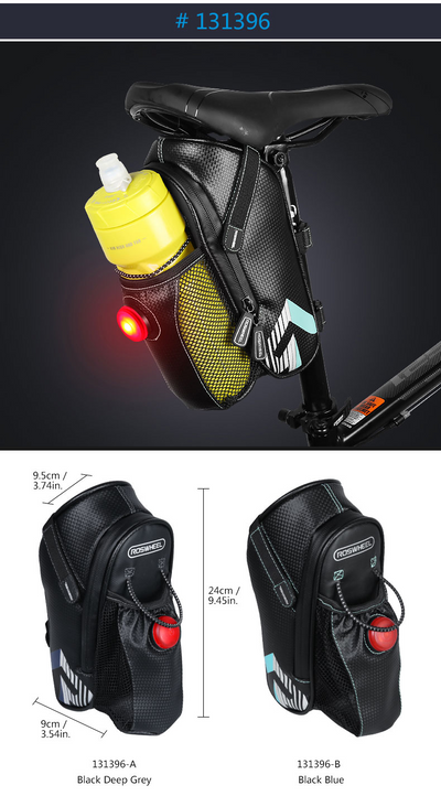 Bolsa de almacenamiento para sillín de bicicleta - Image 5