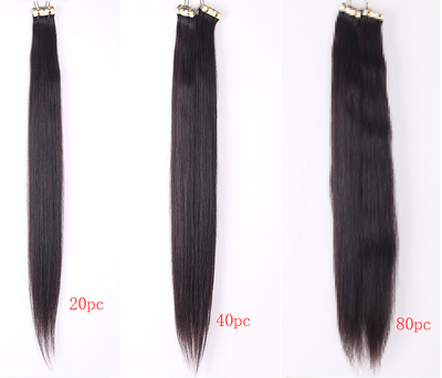 Peluca de Cabello Natural Integrado Invisible - Extensiones Seamless Premium - Image 6