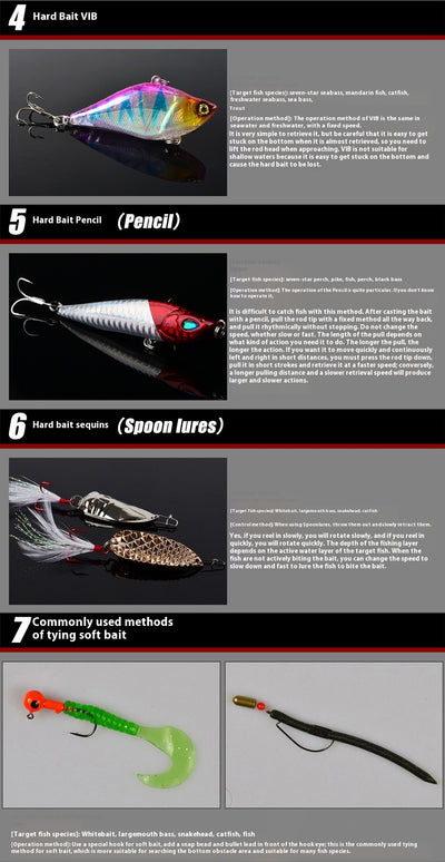 Set de 16 Señuelos Híbridos Mino DWMI020 para Pesca Profesional - Image 9
