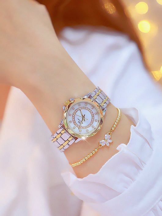 Reloj Diamante para Mujer con Eslabones Elegantes - Image 7