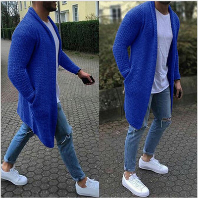 Cardigan Talla Plus Color Sólido - Suéter Versátil y Cómodo - Image 3