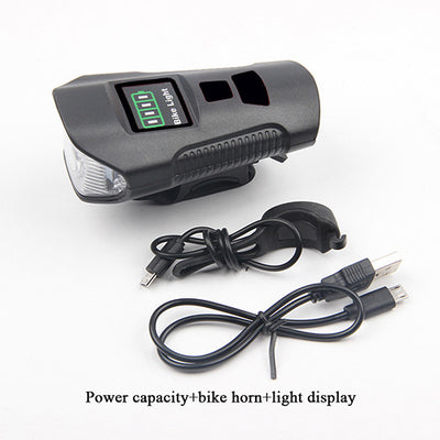 Luz Frontal para Bicicleta USB con Altavoz y Velocímetro - Image 35