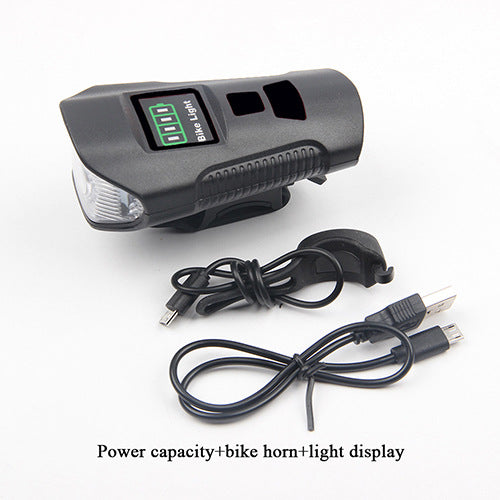 Luz Frontal para Bicicleta USB con Altavoz y Velocímetro - Image 35