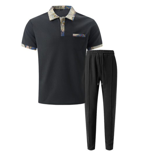 Traje Corto Ejecutivo con Solapa Texturizada y Detalles en Contraste - Image 13