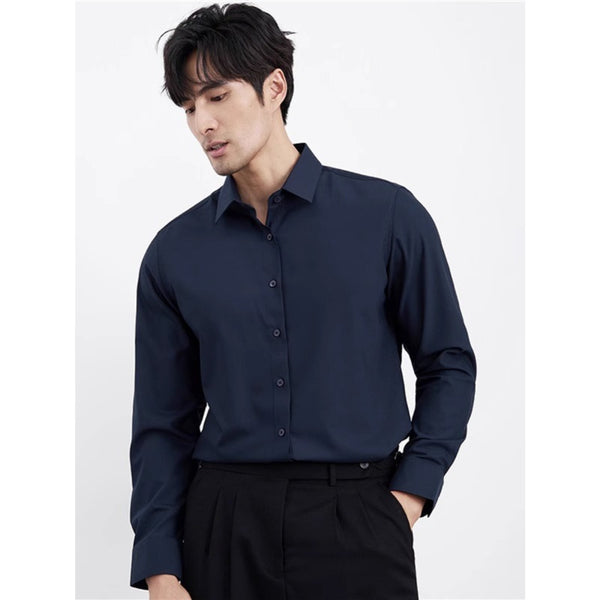 Camisa Ejecutiva Vino para Hombre - Corte Moderno y Sofisticado