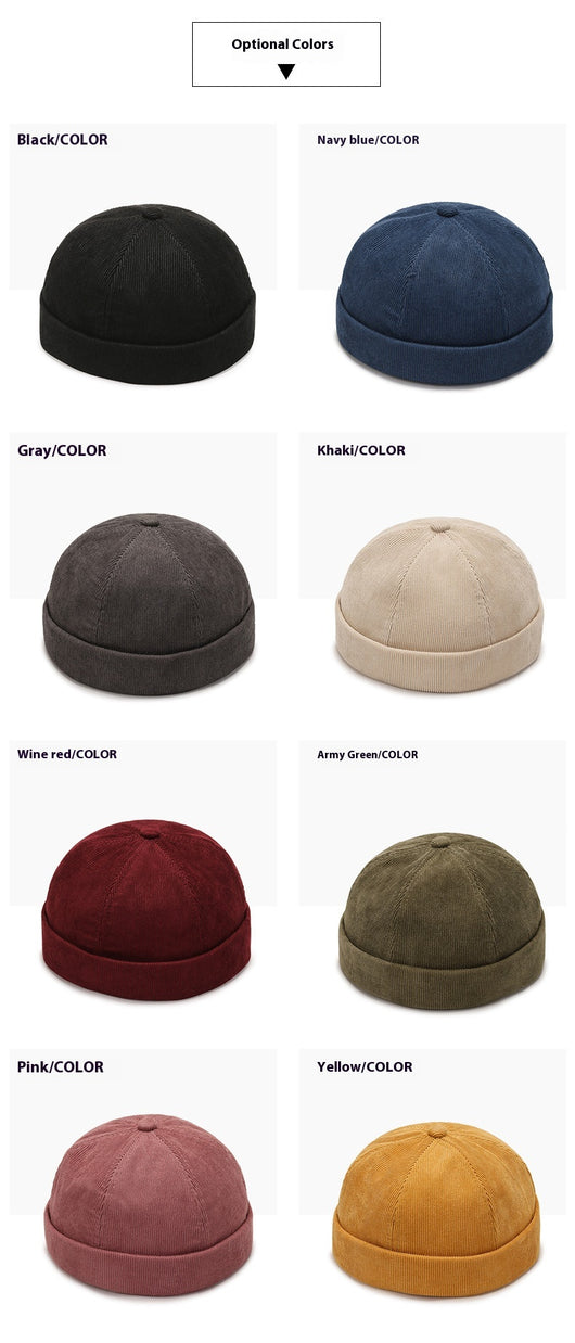 Gorro Estilo Japonés con Personalidad - Beanie Casual para Hombre - Image 24