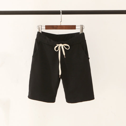Pantalones deportivos de cintura media en color sólido - Image 10
