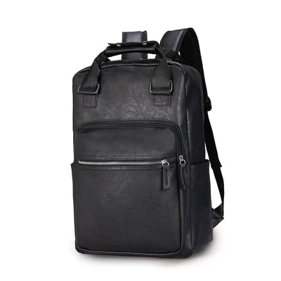 Mochila de Viaje Ejecutiva de Cuero PU con Gran Capacidad - Image 3