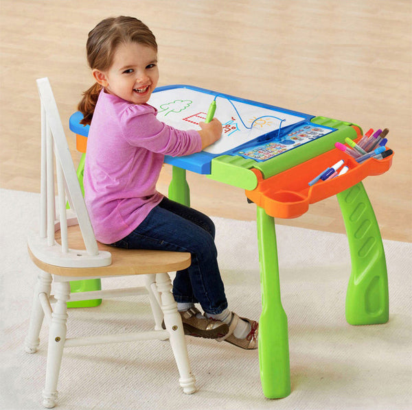 Pizarra Interactiva 4 en 1 para Aprendizaje Infantil