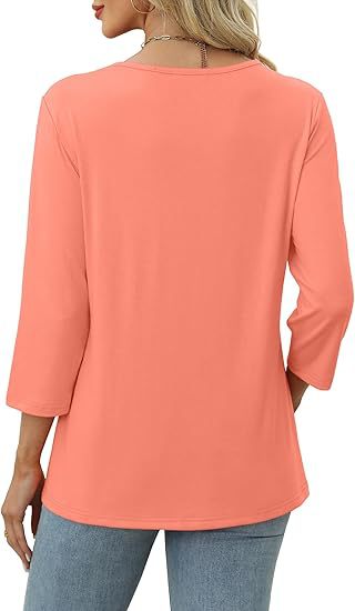 Blusa Casual Mujer Cuello V Botones - Estilo Europeo Otoño - Image 20