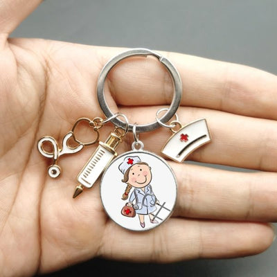 Llavero Multifuncional Estetoscopio y Jeringa para Profesionales Médicos - Image 8