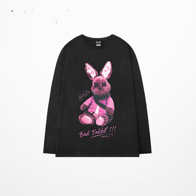 Camiseta Manga Larga Unisex Estilo Coreano National Tide