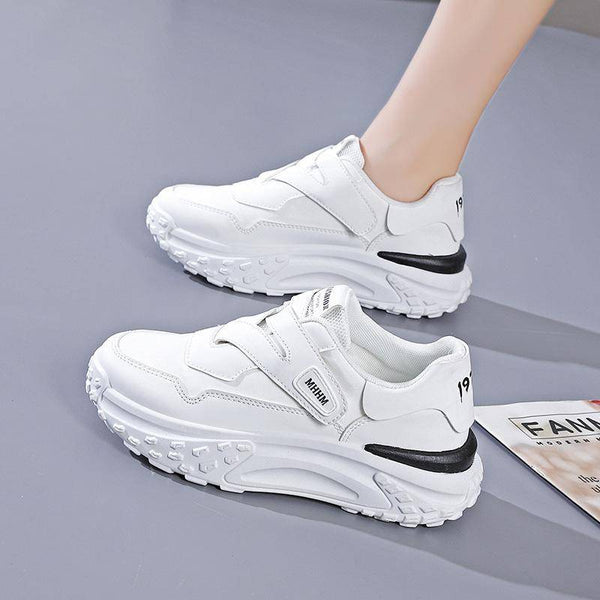 Zapatos Deportivos Casuales para Mujer con Cierre de Velcro y Suela Suave