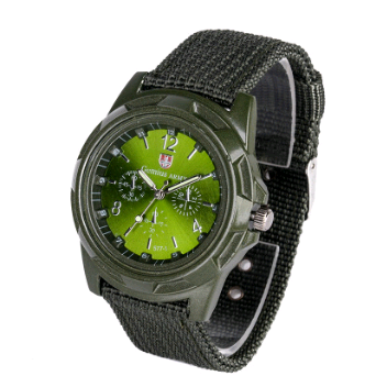 Reloj Militar Deportivo con Correa Tejida - Movimiento de Cuarzo Profesional - Image 10