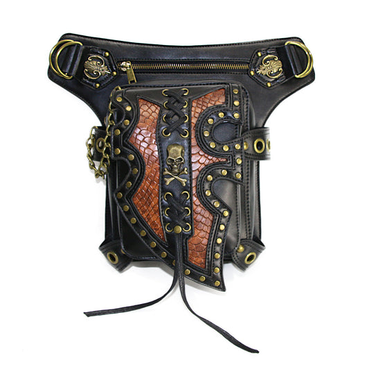 Bolsa Messenger Estilo Steampunk para Motocicleta - Image 3