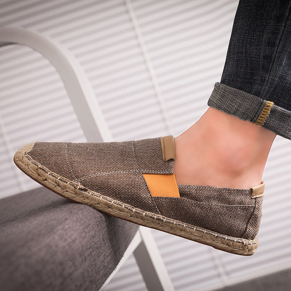 Zapatos de Lona Tejida Artesanal - Comodidad y Estilo Natural