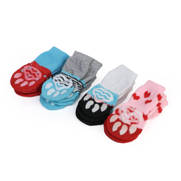 Calcetines Cálidos de Algodón para Mascotas - Comodidad y Amor