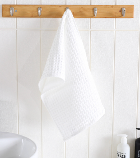 Toalla de Baño de Algodón Puro Textura Waffle - Súper Absorbente y Secado Rápido - Image 34