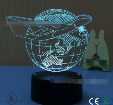 Lámpara de Noche LED 3D Búho Táctil Multicolor - Image 16