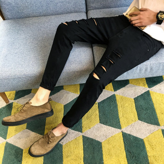Pantalones Vaqueros Rotos para Hombre - Image 10