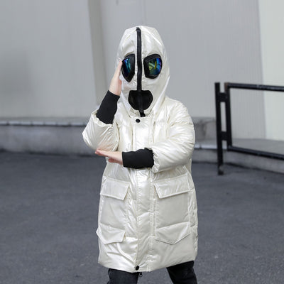 Chaqueta Acolchada Ultraman para Niños Grandes con Doble Cierre - Image 2