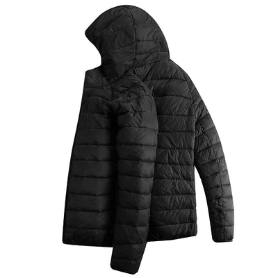Chaqueta de Plumas para Hombre - Cuello Alto para Invierno - Image 11