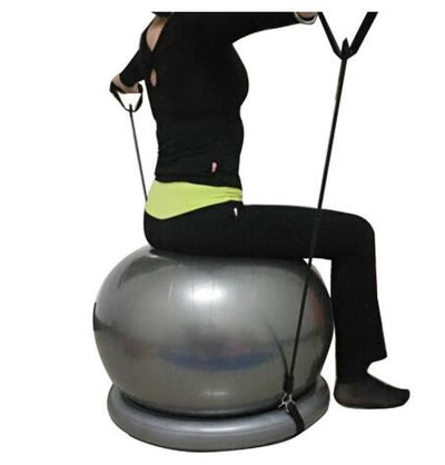 Pelota de Yoga Antiexplosión con Base Fija