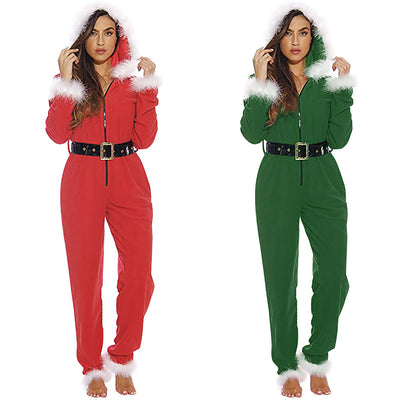Disfraz Jumpsuit Navideño Rojo
