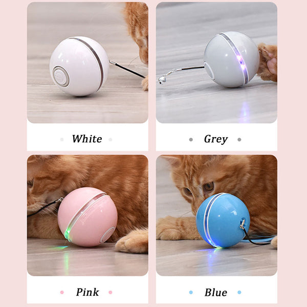 Pelota Láser LED Multicolor Interactiva para Gatos