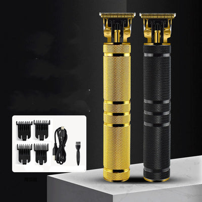 Cortadora Eléctrica de Cabello Estilo Retro con Cabezal de Aceite