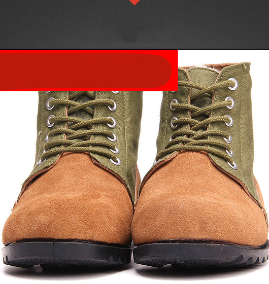 Zapatos de Seguridad Vintage para Trabajo - Protección Total del Dedo Gordo - Image 3