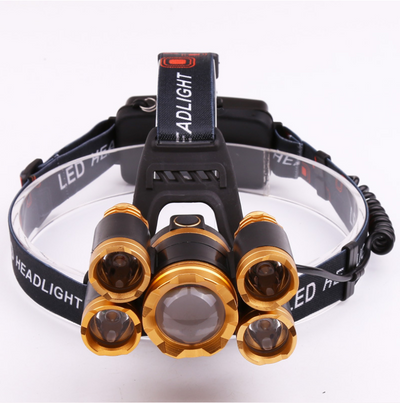 Linterna Frontal LED de 3 o 5 Luces - Image 6