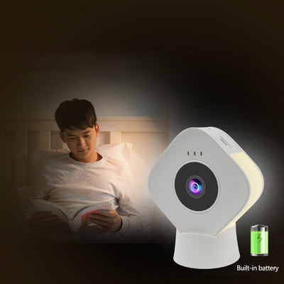 Cámara de Vigilancia 2 en 1 con Luz Nocturna Inteligente y Sensor de Movimiento