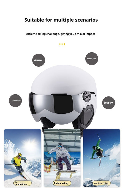 Casco de Esquí Integral con Funda Térmica Unisex - Protección y Calidez - Image 18